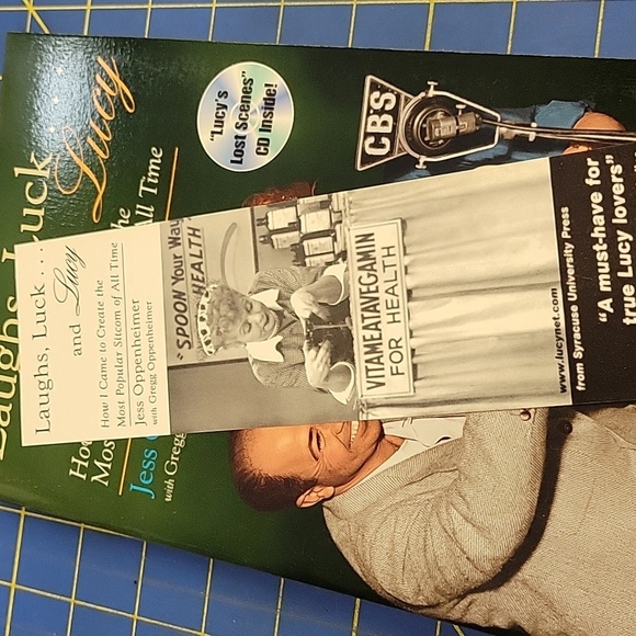 Laughs Luck and Lucy Book Autographed by Jess Oppenheimer & Bookmark - Picture 5 of 5